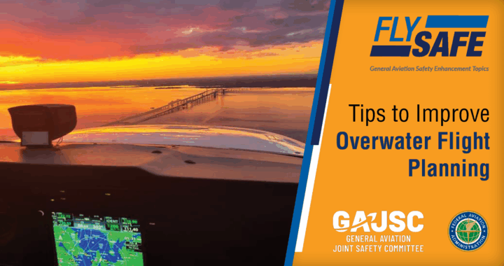 graphic of FlySafe overwater operations.